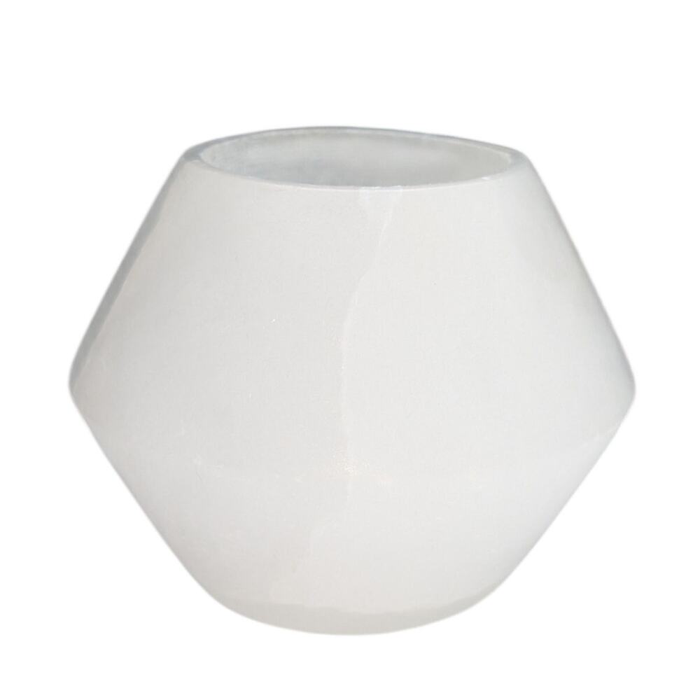 Alabaster Tea Light Candle Holder